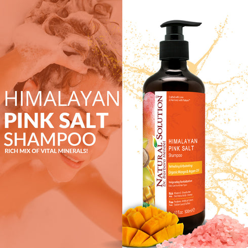 Hair Shampoo Mango and Argan Oil - 16.9 fl oz | NATURAL SOLUTION